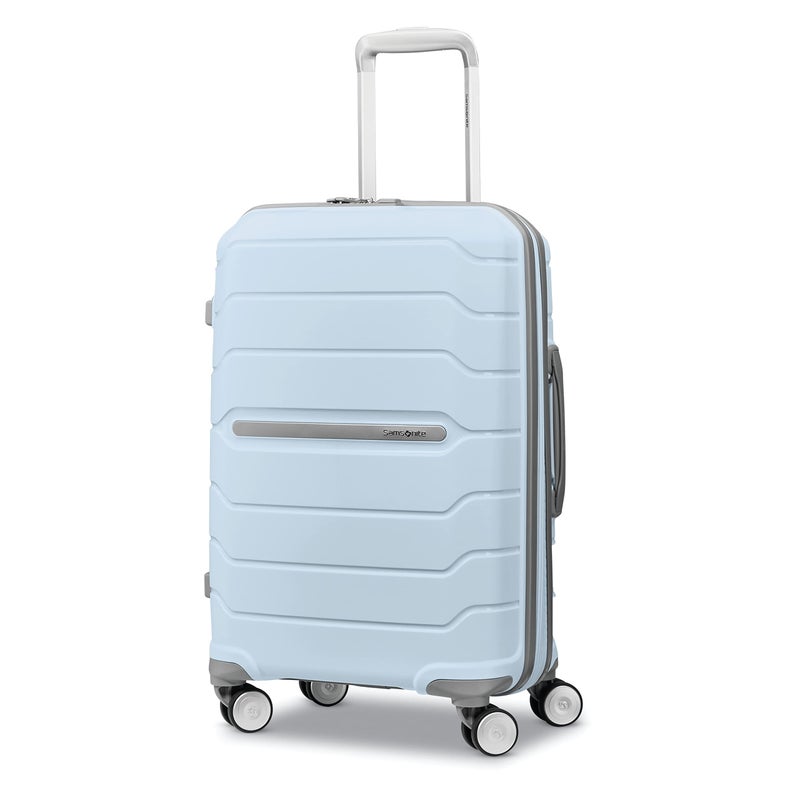 Samsonite Freeform Hardside Carry-On Luggage with Spinner Wheels - Hardshell Suitcase - TSA, Airline-Approved - Expandable Hard Shell, Smooth Rolling Wheels for Lightweight Travel - Powder Blue - Image 1